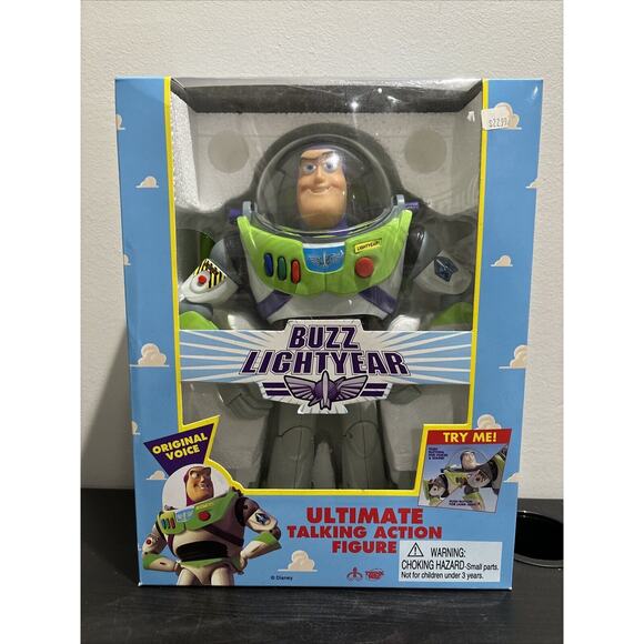 Buzz LightYear Ultimate Talking Action Figure Disney Toy Story